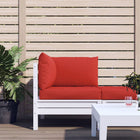 Palletkussens 3 st oxford stof rood 60x60x8cm 60x38x13cm