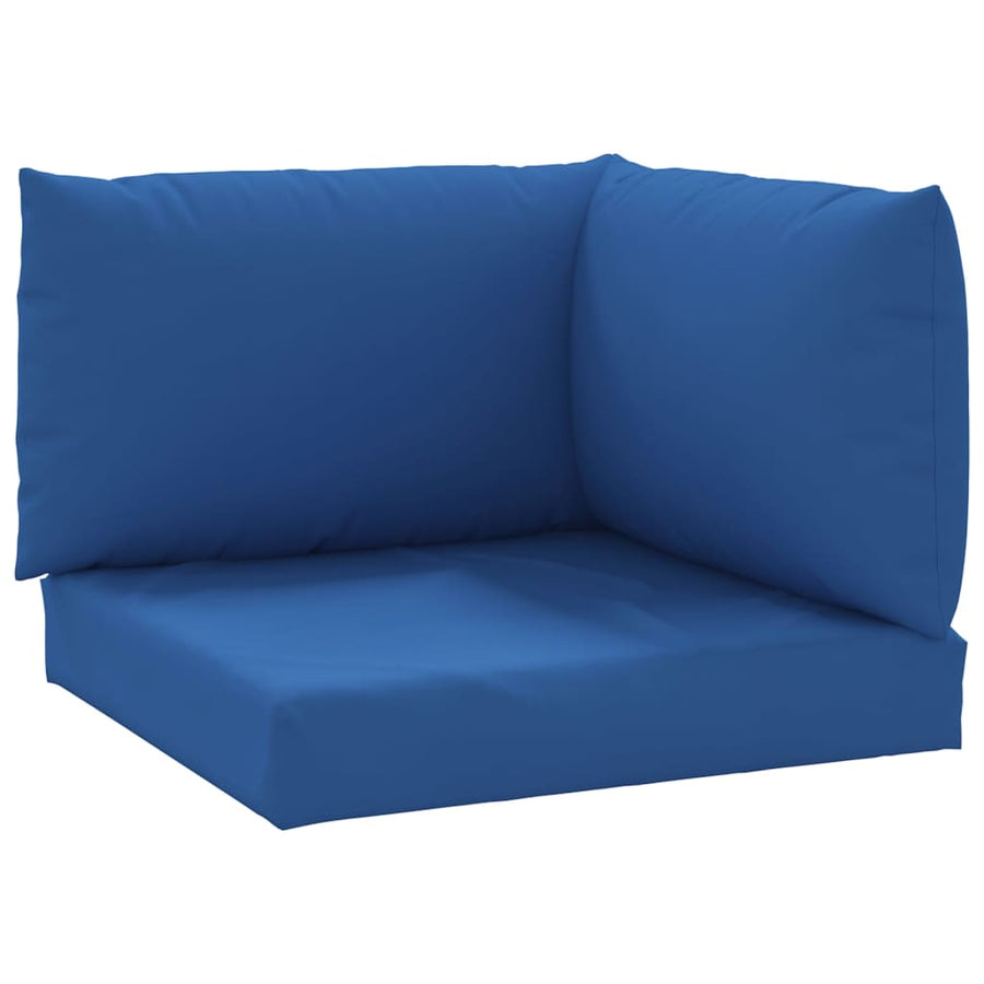 Palletkussens 3 st oxford stof blauw