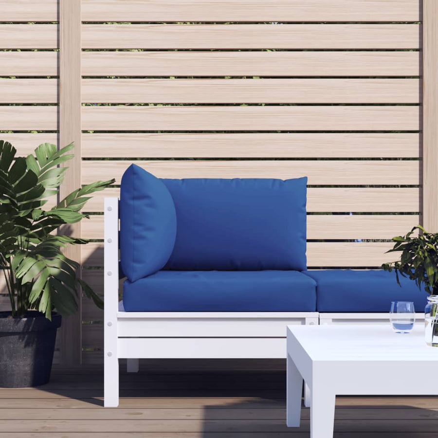 Palletkussens 3 st oxford stof blauw