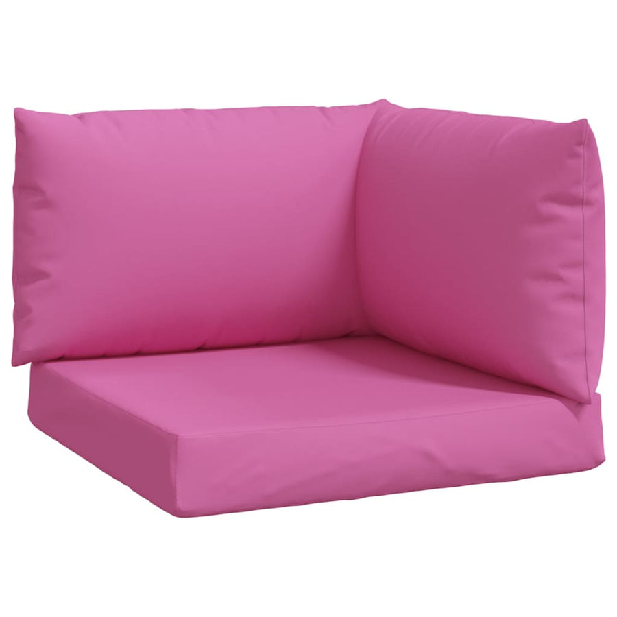 Palletkussens 3 St Oxford Stof Roze Hoekbank