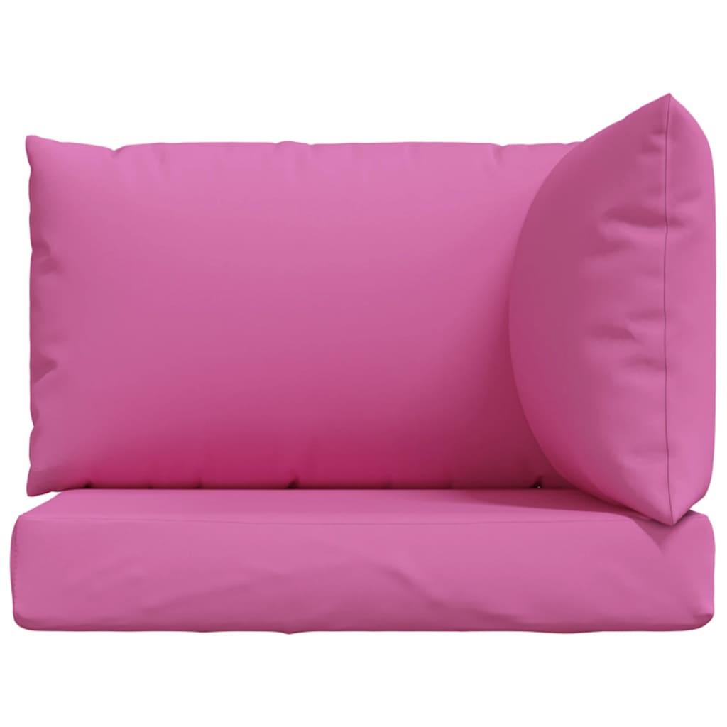 Palletkussens 3 St Oxford Stof Roze Hoekbank