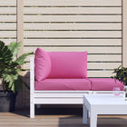 Palletkussens 3 st roze oxford stof