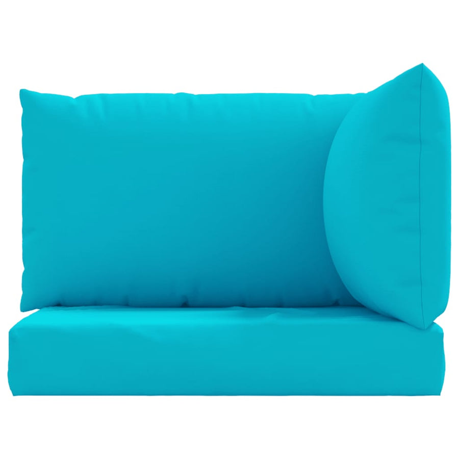 Palletkussens 3 St Oxford Stof Turquoise Hoekbank