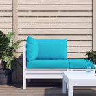 Palletkussens 3 stuks oxford stof turquoise