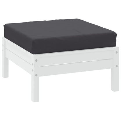 Palletkussen 60X60X8 Cm Oxford Stof Antracietkleurig