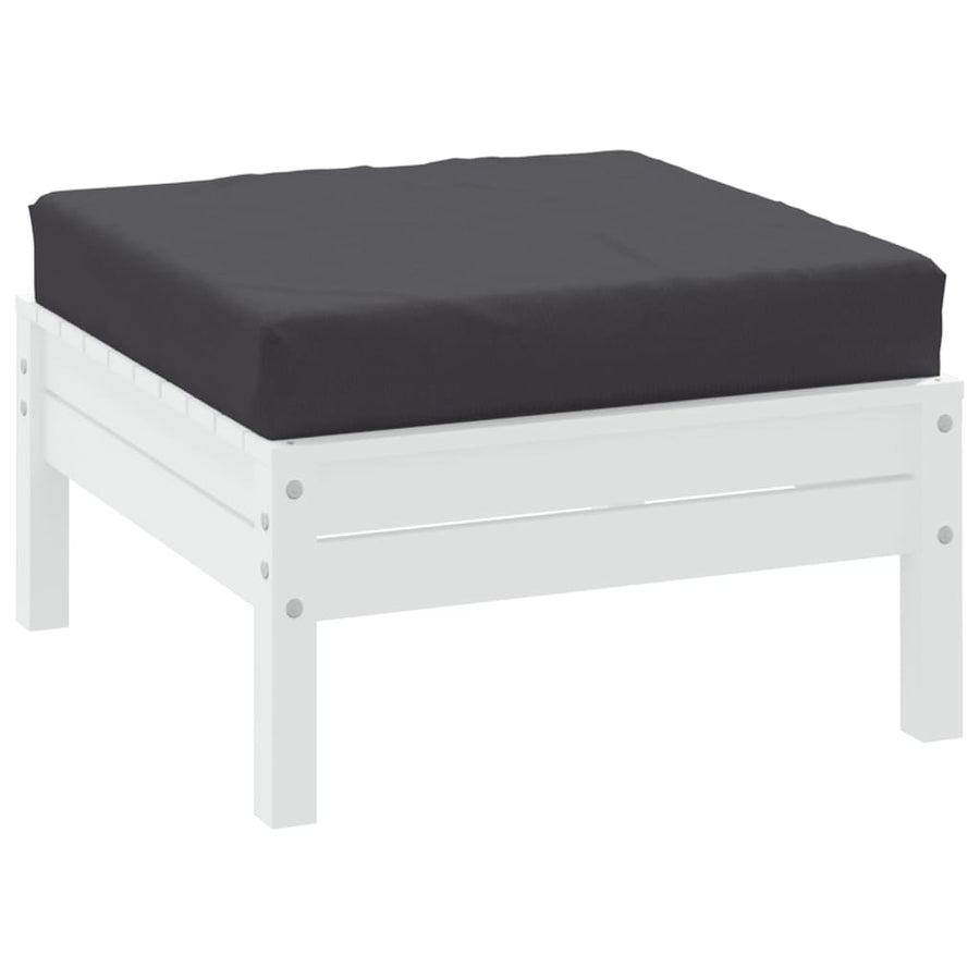 Palletkussen 60X60X8 Cm Oxford Stof Antracietkleurig