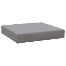 Palletkussen 60X60X8 Cm Oxford Stof Grijs