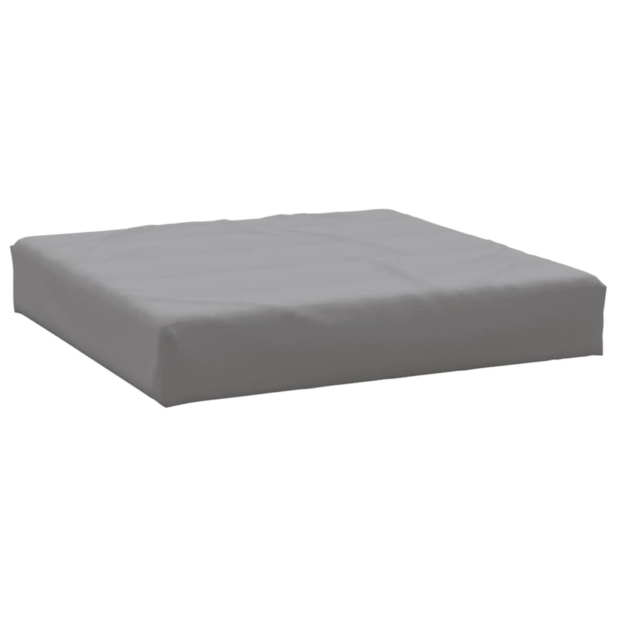 Palletkussen 60X60X8 Cm Oxford Stof Grijs