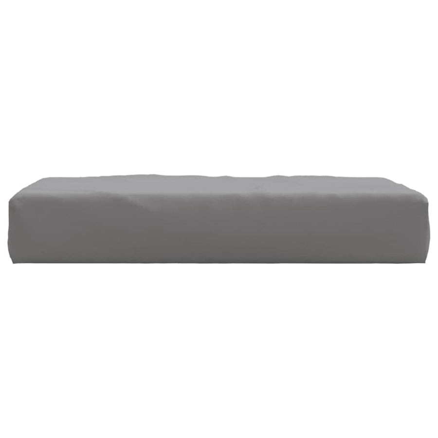 Palletkussen 60X60X8 Cm Oxford Stof Grijs
