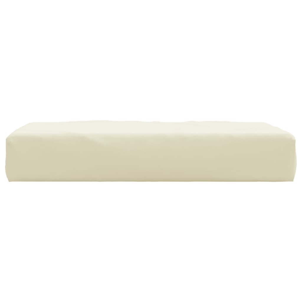 Palletkussen 60X60X8 Cm Oxford Stof Crèmekleurig