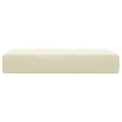 Palletkussen 60X60X8 Cm Oxford Stof Crèmekleurig