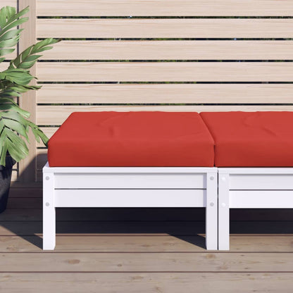 Palletkussen 60X60X8 Cm Oxford Stof Rood