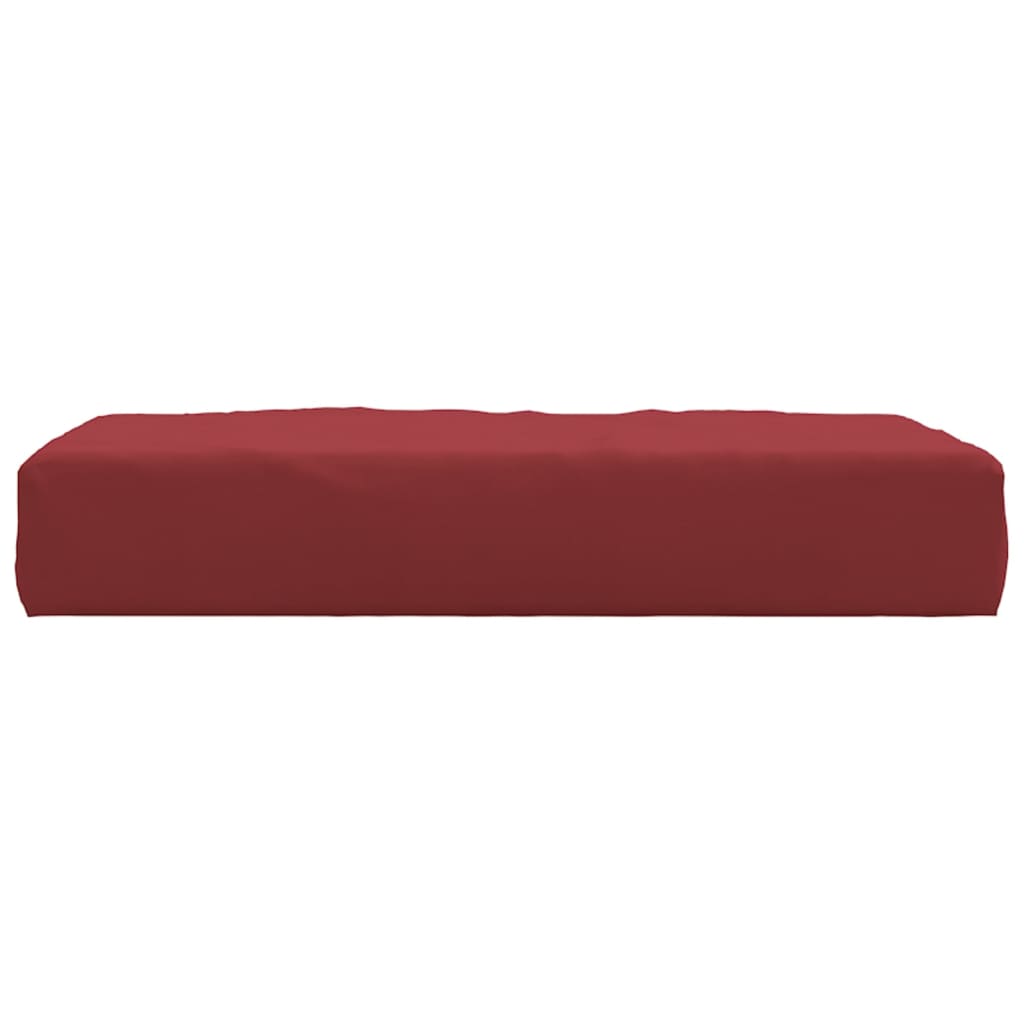 Palletkussen 60X60X8 Cm Oxford Stof Wijnrood