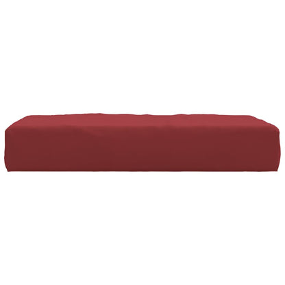 Palletkussen 60X60X8 Cm Oxford Stof Wijnrood