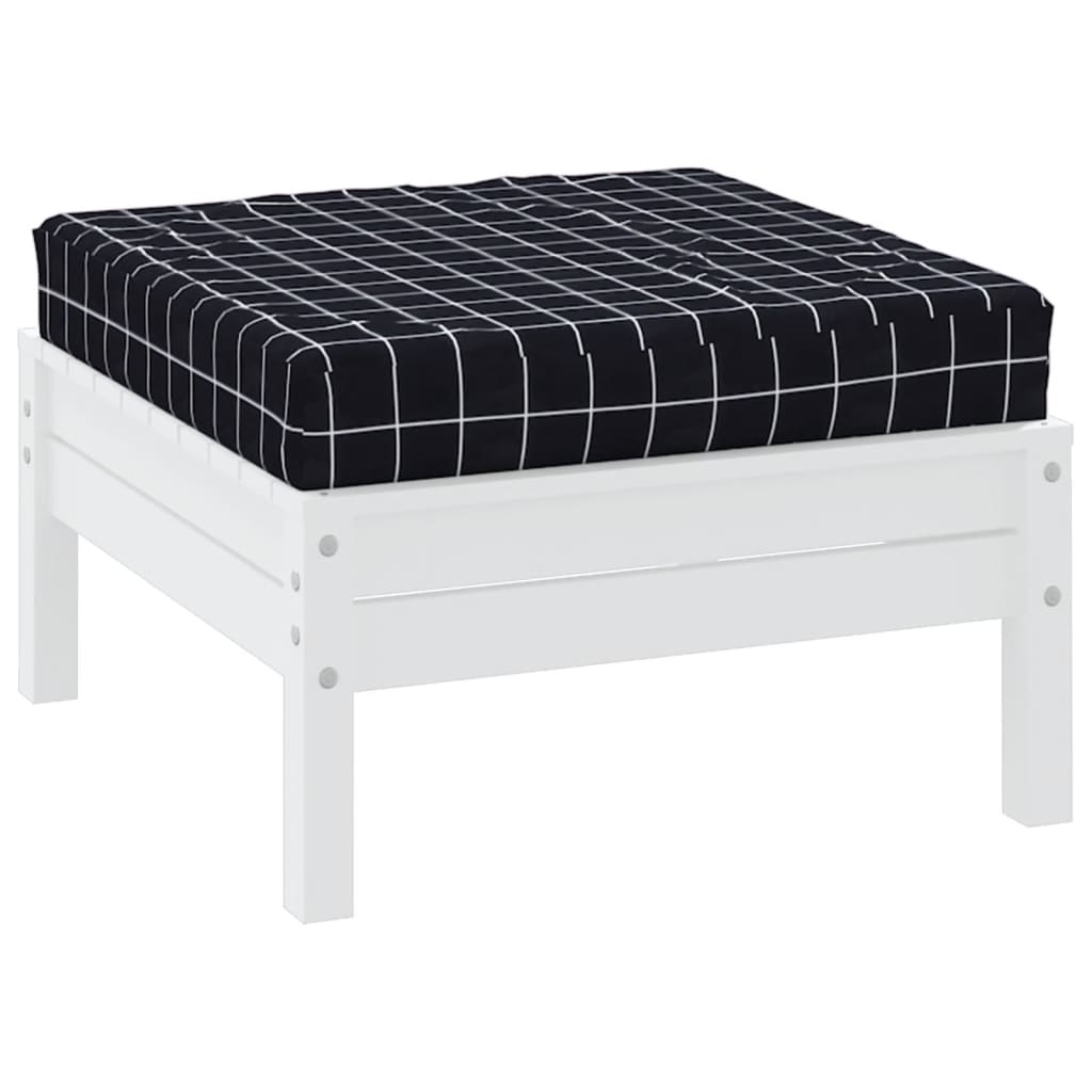 Palletkussen Geruit 60X60X8 Cm Oxford Stof 1