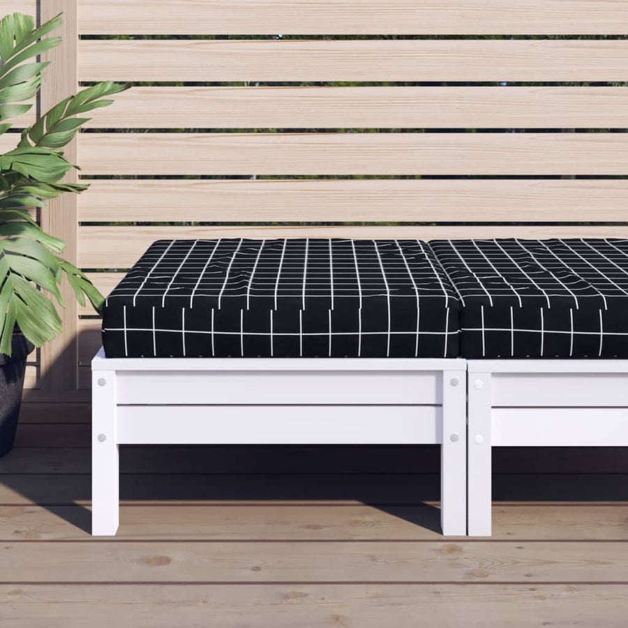 Palletkussen Geruit 60X60X8 Cm Oxford Stof 1