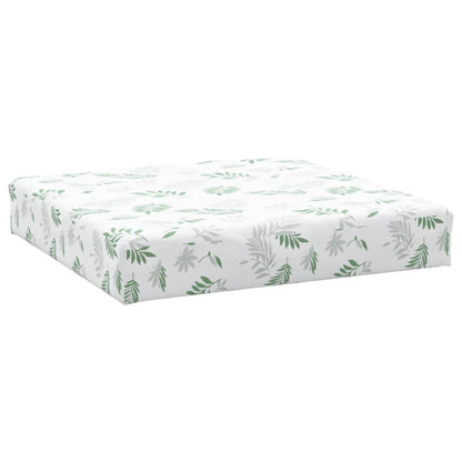 Palletkussen Bladpatroon 60X60X8 Cm Oxford Stof 1
