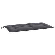 Tuinbankkussen 110X50X7 Cm Oxford Stof Antracietkleurig Groen