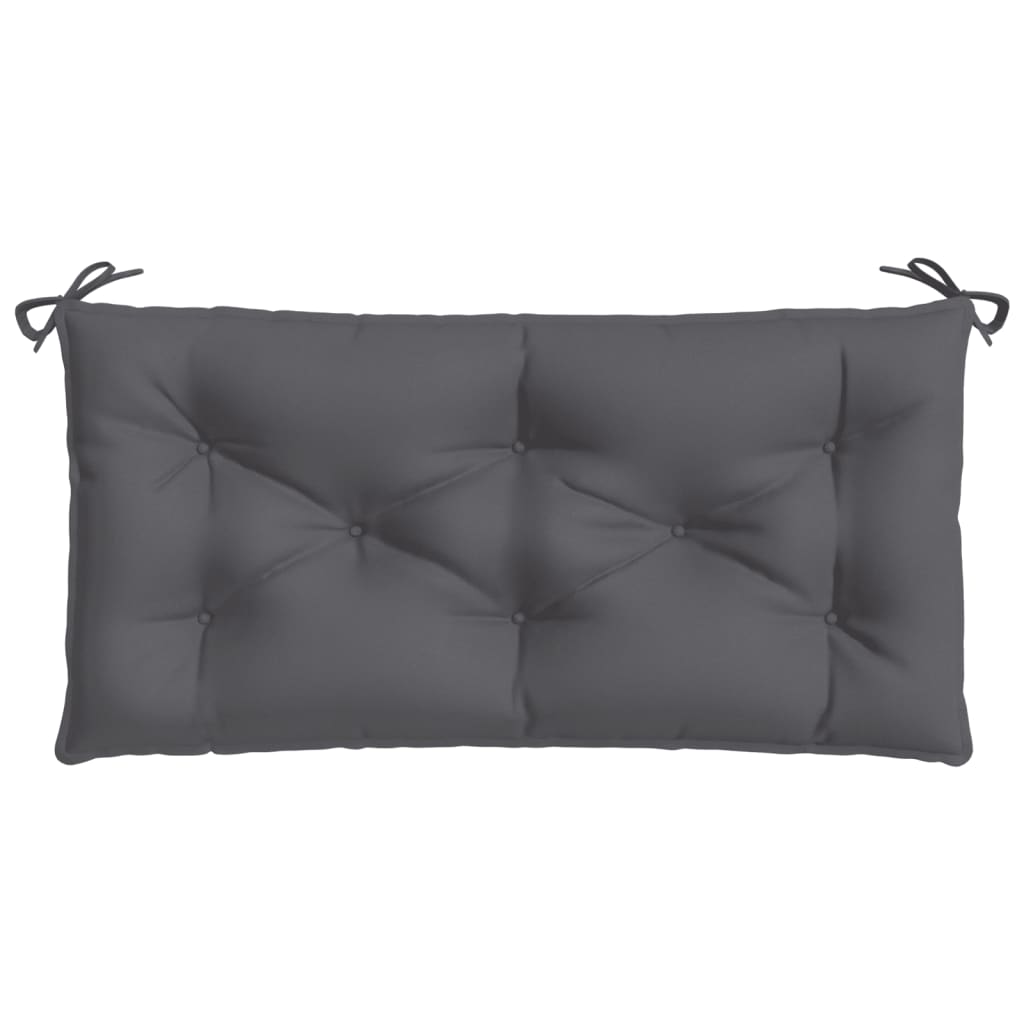 Tuinbankkussen 110X50X7 Cm Oxford Stof Antracietkleurig Groen