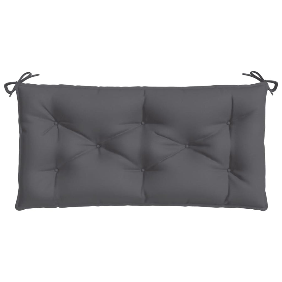 Tuinbankkussen 110X50X7 Cm Oxford Stof Antracietkleurig Groen