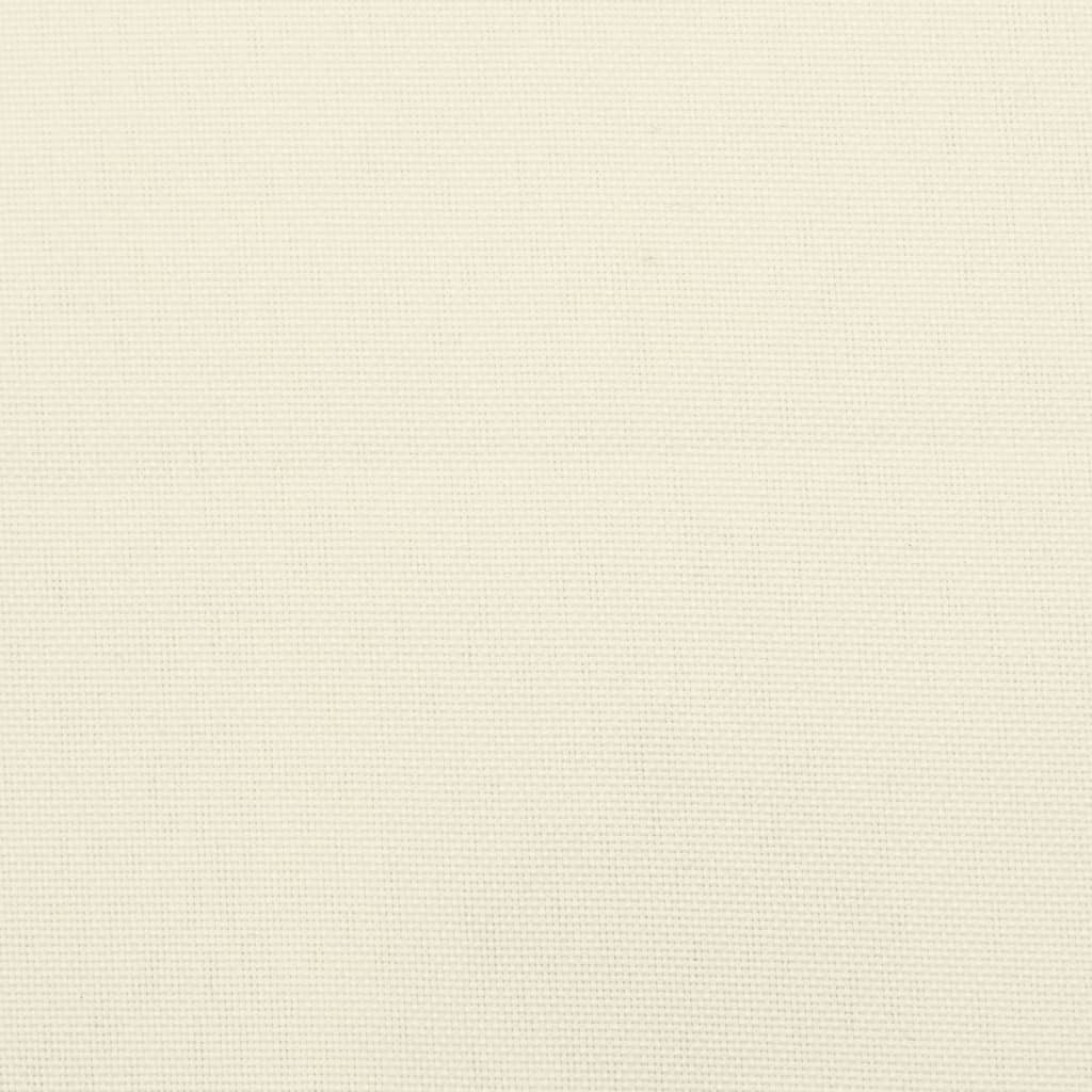 Tuinbankkussen 110X50X7 Cm Oxford Stof Crèmewit Groen