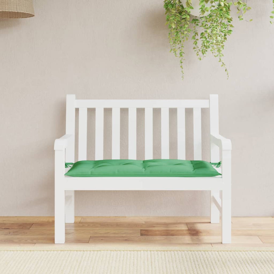 Tuinbankkussen 110X50X7 Cm Oxford Stof Groen