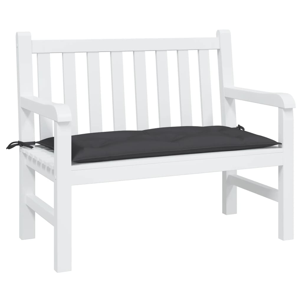 Tuinbankkussen 110X50X7 Cm Oxford Stof Zwart