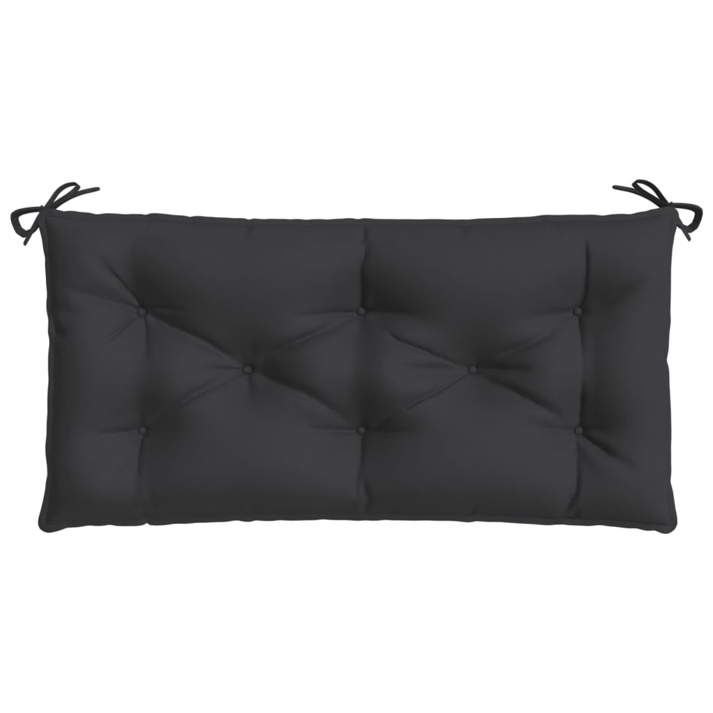 Tuinbankkussen 110X50X7 Cm Oxford Stof Zwart