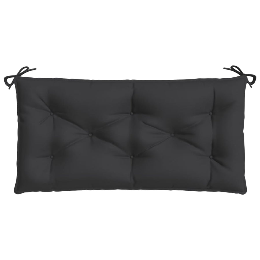 Tuinbankkussen 110X50X7 Cm Oxford Stof Zwart