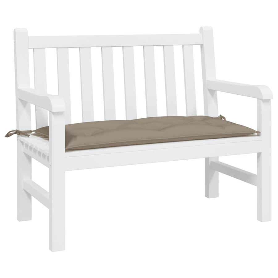 Tuinbankkussen 110X50X7 Cm Oxford Stof Taupe