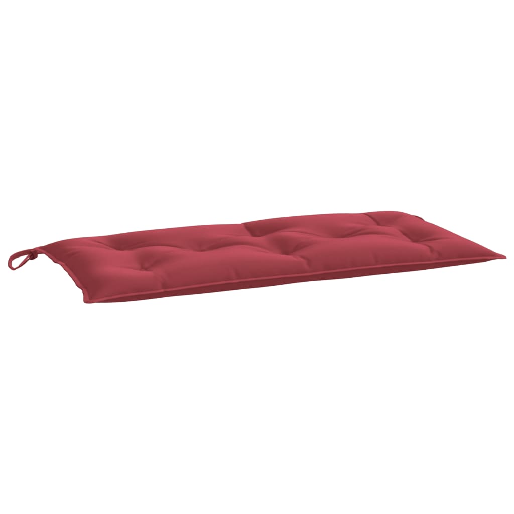 Tuinbankkussen 110X50X7 Cm Oxford Stof Wijnrood Groen