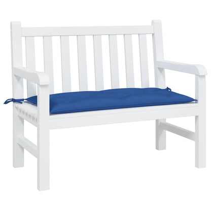 Tuinbankkussen 110X50X7 Cm Stof Blauw