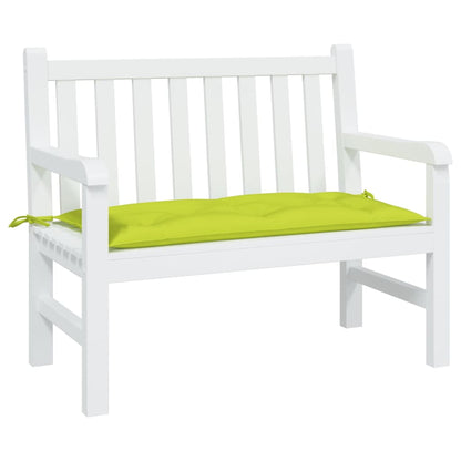 Tuinbankkussen 110X50X7 Cm Oxford Stof Heldergroen Groen