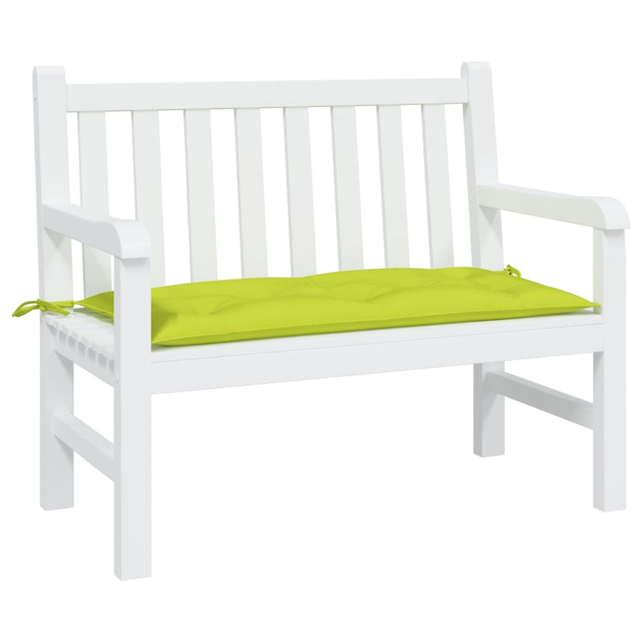 Tuinbankkussen 110X50X7 Cm Oxford Stof Heldergroen Groen