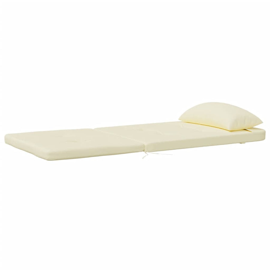 Stoelkussens 2 St Adirondack Oxford Stof Crèmekleurig