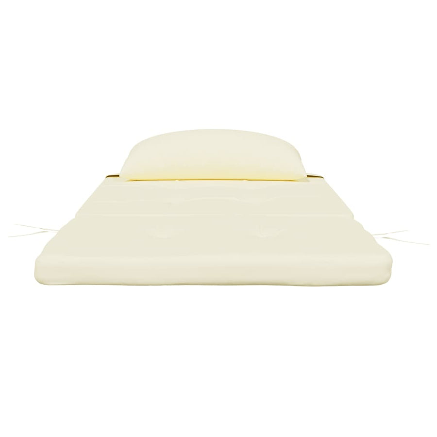 Stoelkussens 2 St Adirondack Oxford Stof Crèmekleurig