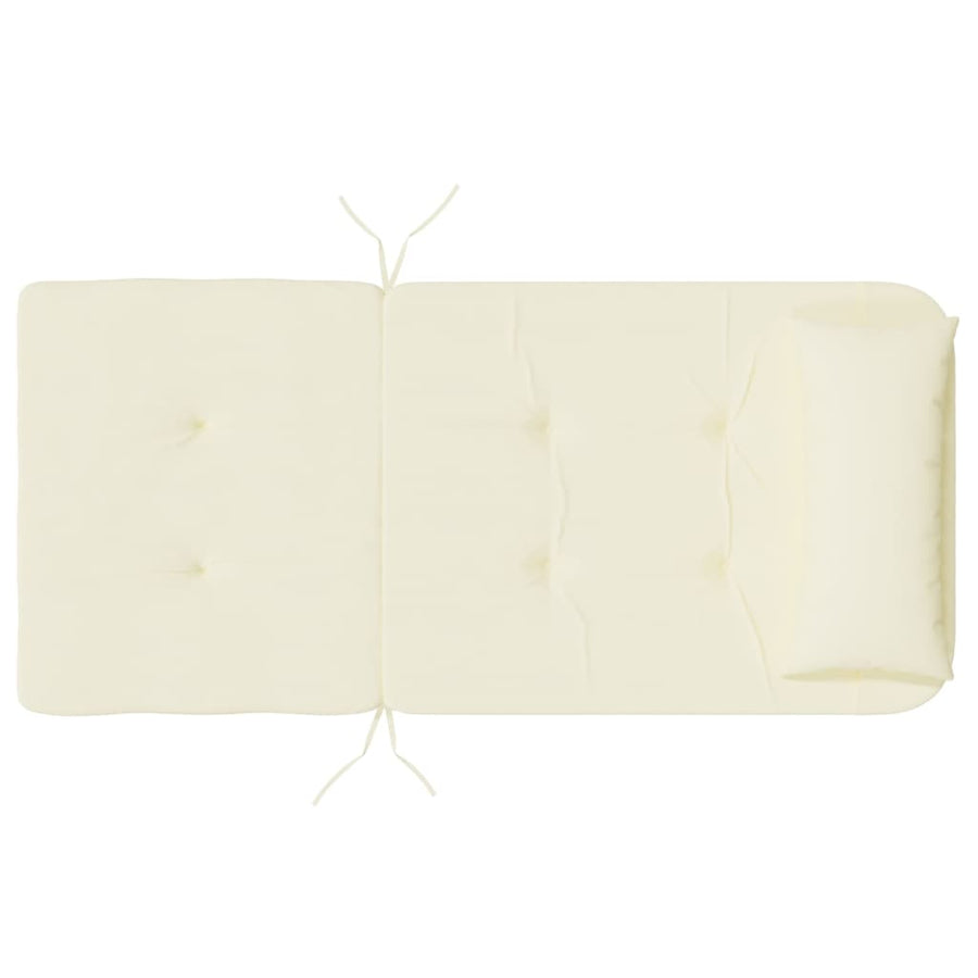 Stoelkussens 2 St Adirondack Oxford Stof Crèmekleurig