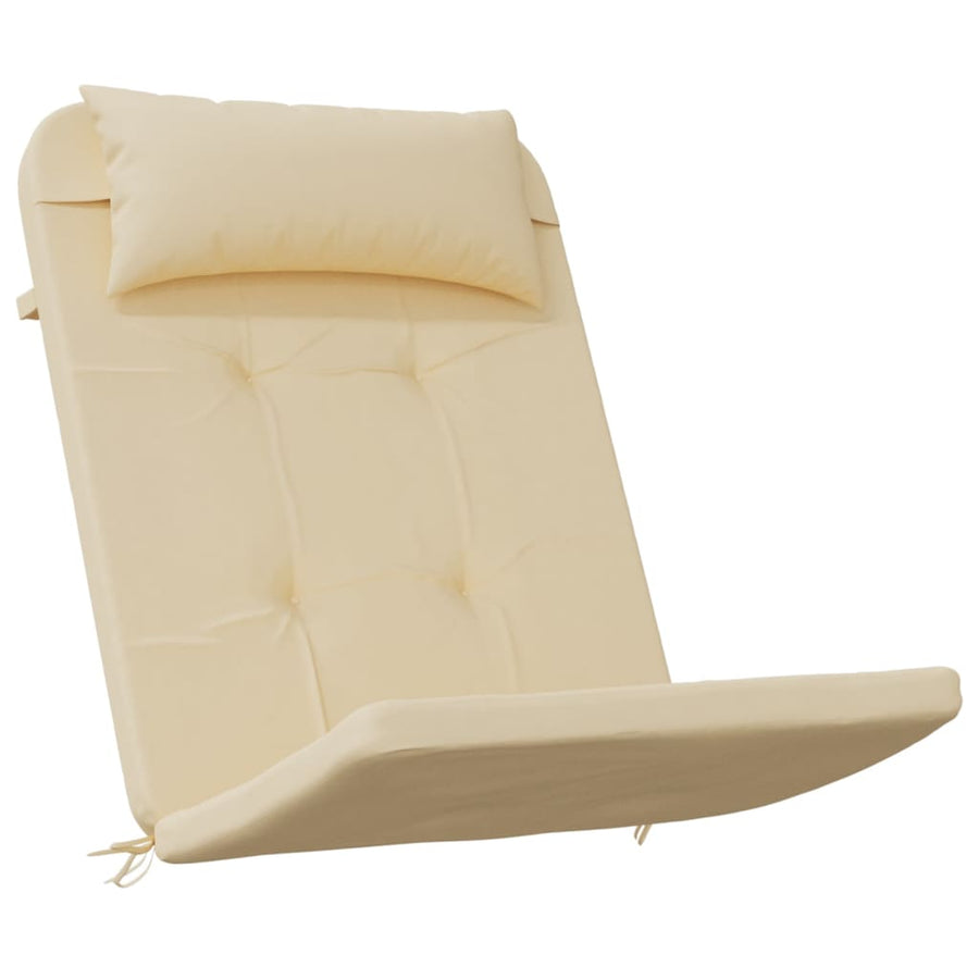Stoelkussens 2 st Adirondack oxford stof beige