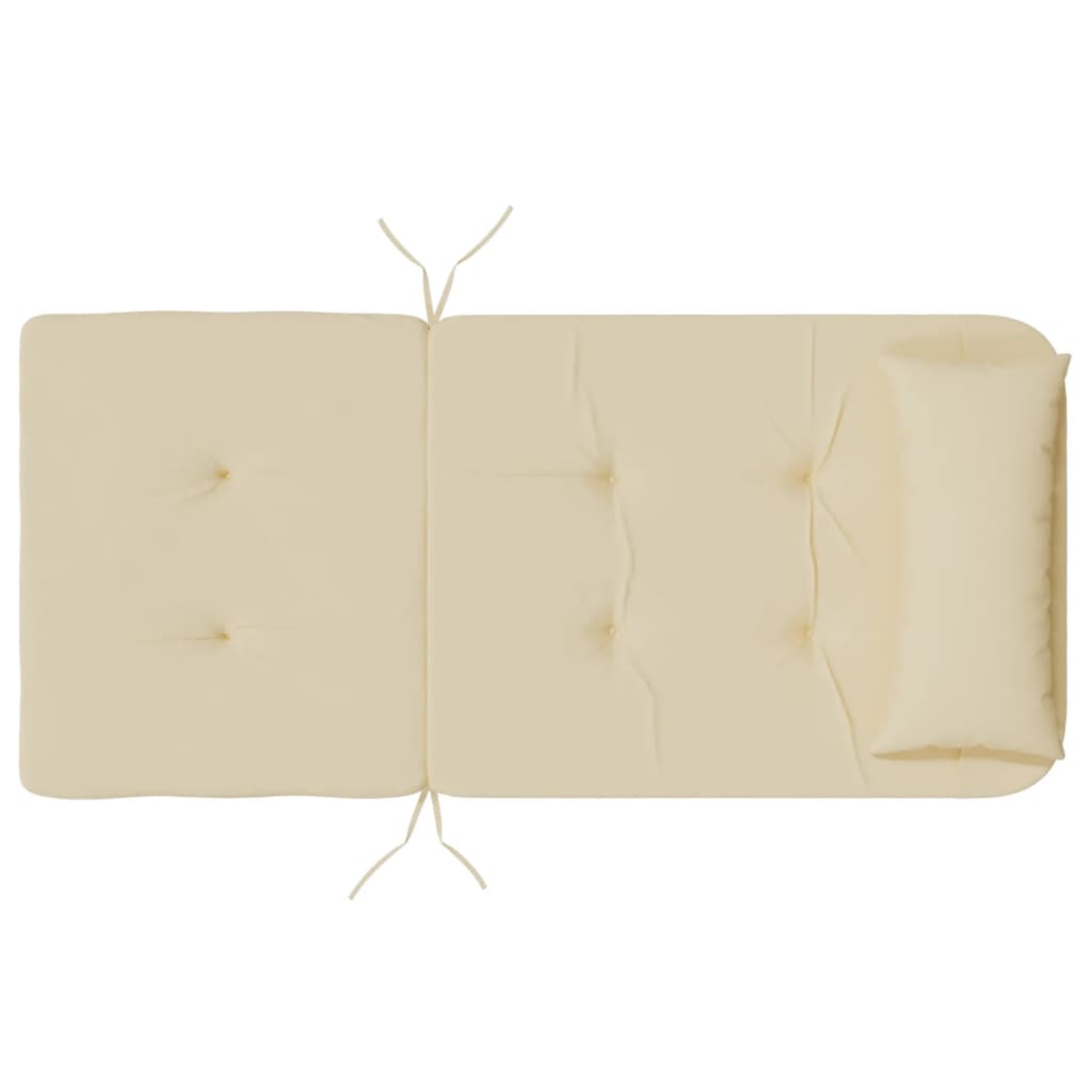 Stoelkussens 2 st Adirondack oxford stof beige