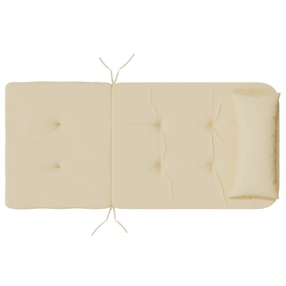 Stoelkussens 2 st Adirondack oxford stof beige