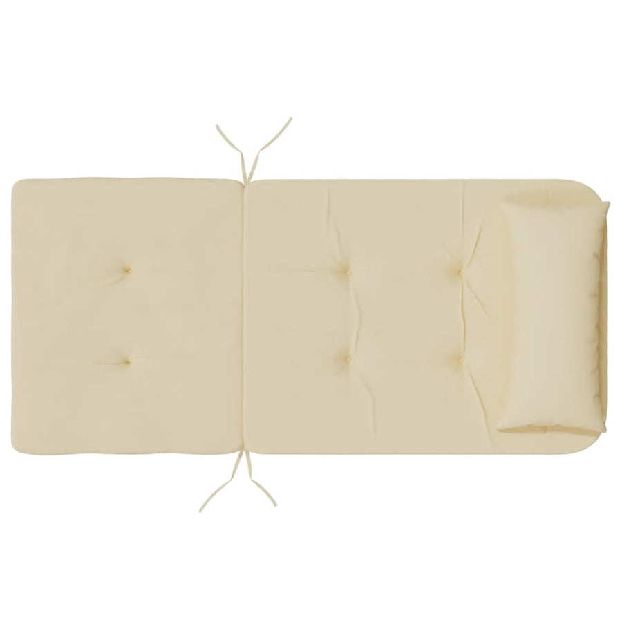 Stoelkussens 2 st Adirondack oxford stof beige