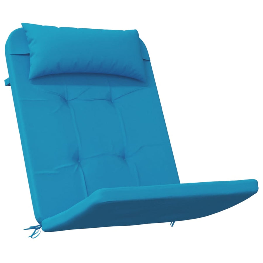 Stoelkussens 2 st Adirondack oxford stof lichtblauw