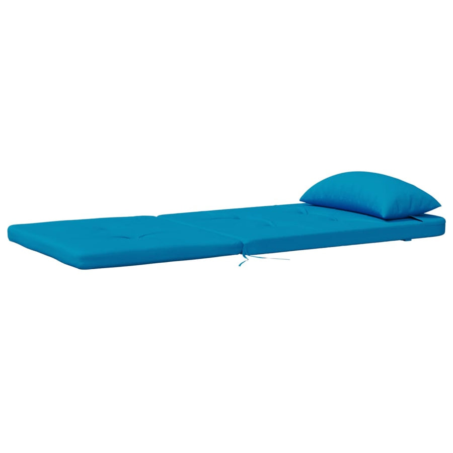 Stoelkussens 2 st Adirondack oxford stof lichtblauw