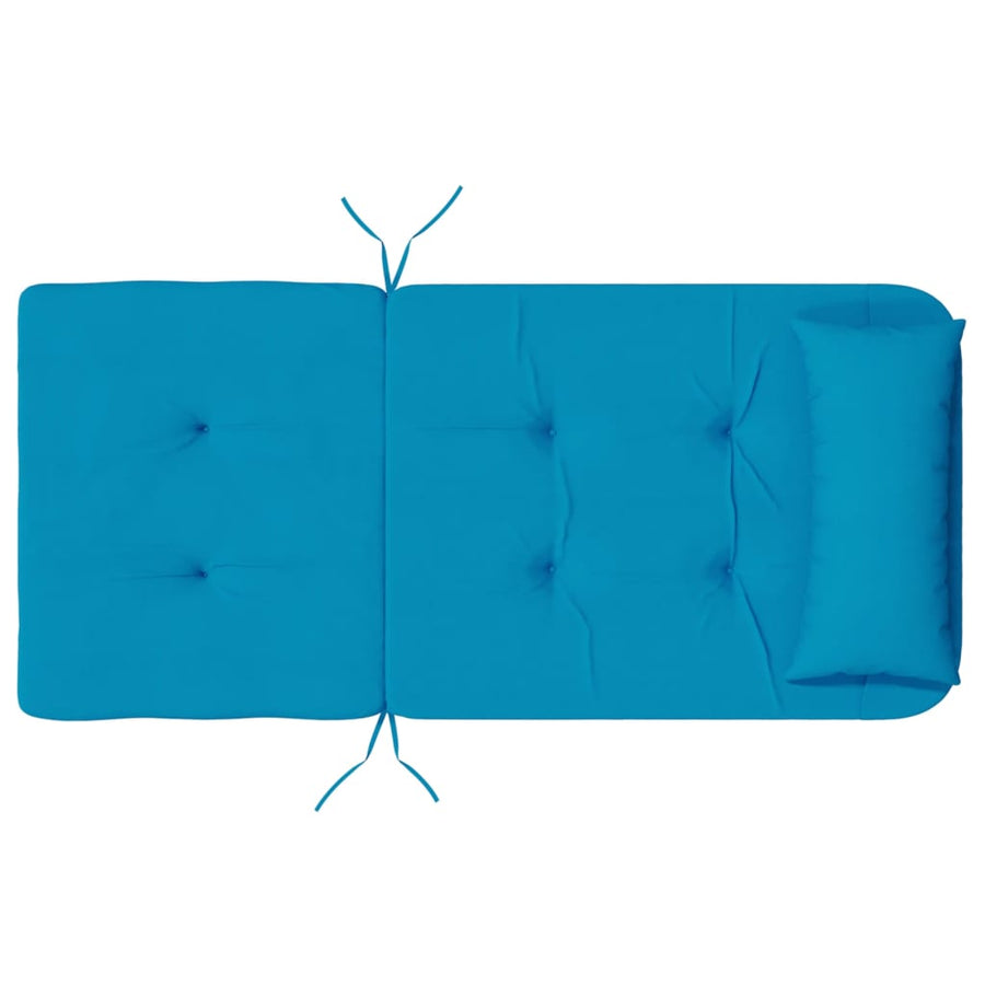 Stoelkussens 2 st Adirondack oxford stof lichtblauw