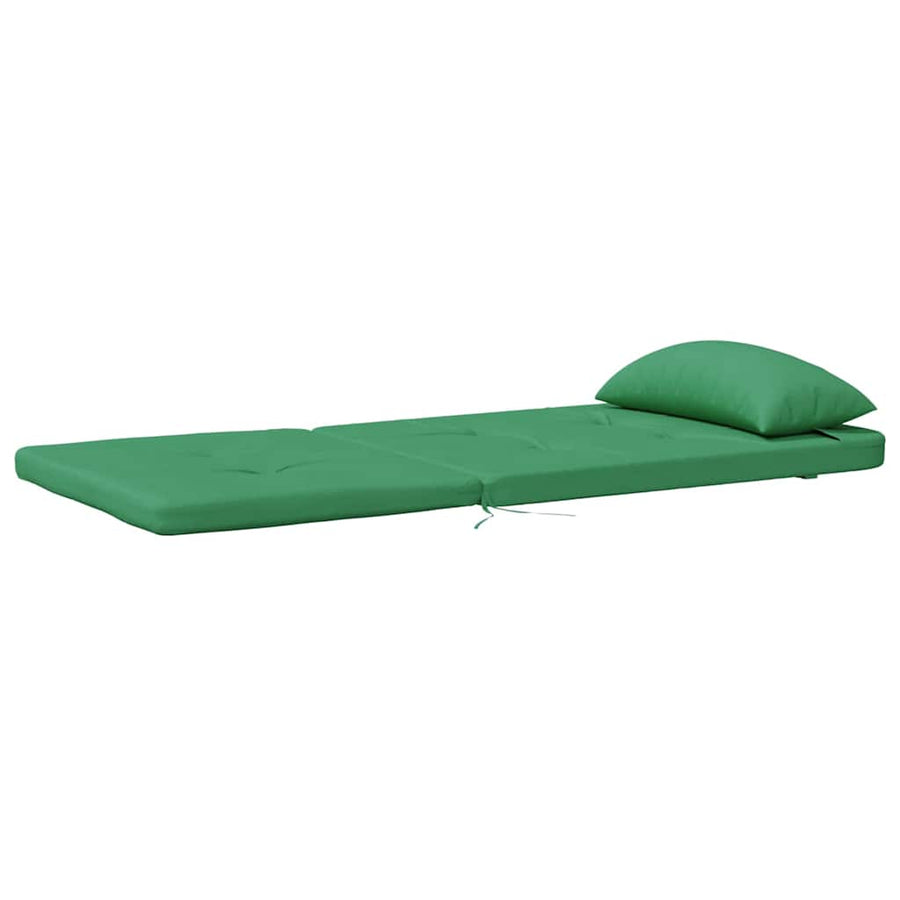 Stoelkussens Effen 2 pcs Groen 58 x 77 x 4,5 cm Oxford Stof