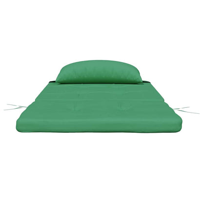 Stoelkussens Effen 2 pcs Groen 58 x 77 x 4,5 cm Oxford Stof