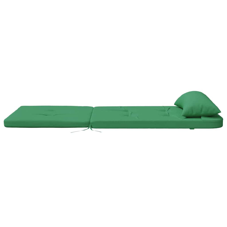 Stoelkussens Effen 2 pcs Groen 58 x 77 x 4,5 cm Oxford Stof