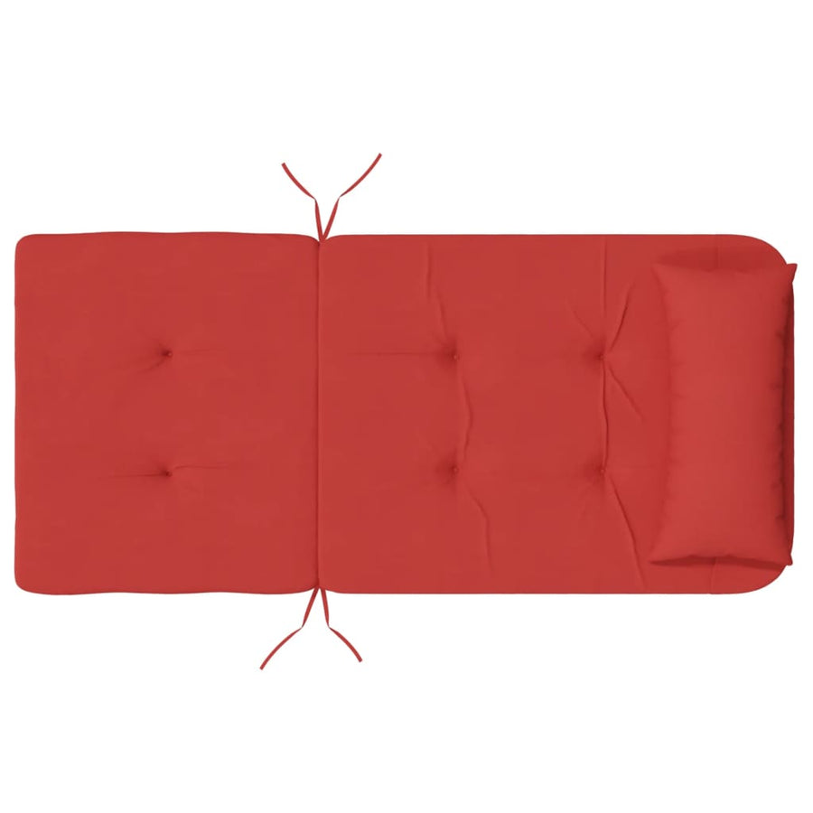 Stoelkussens 2 st Adirondack oxford stof rood
