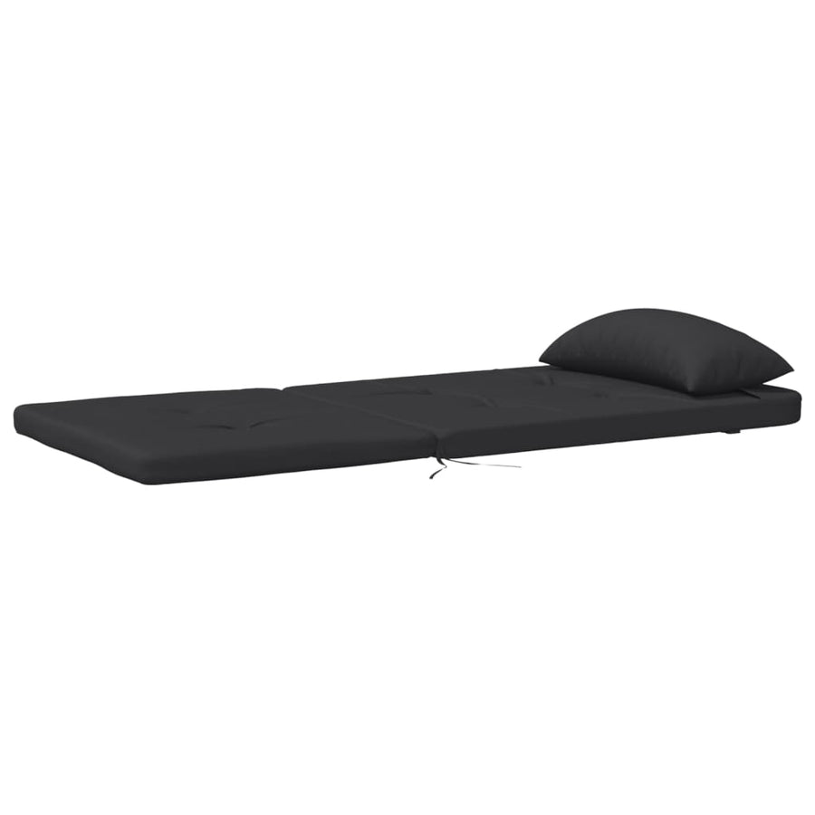 Stoelkussens 2 st Adirondack oxford stof zwart