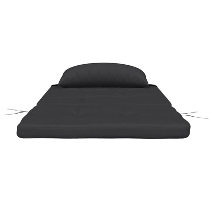 Stoelkussens 2 st Adirondack oxford stof zwart